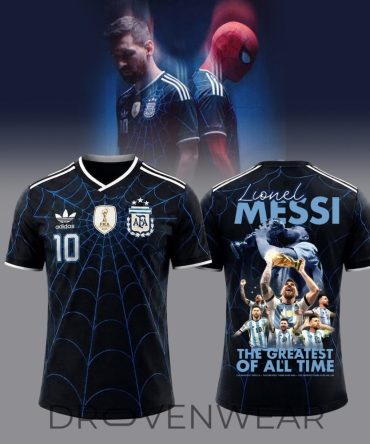 Limited Edition Lionel Messi X Spider-Man The Greatest Of All Time Jersey