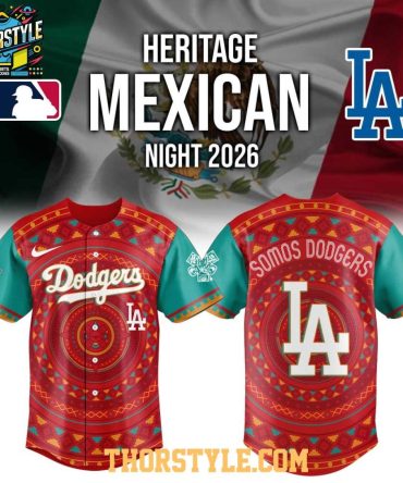 Los Angeles Dodgers X Cinco De Mayo Night 2026 Personalized Baseball Jersey