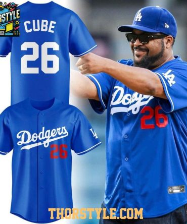 Los Angeles Dodgers X Ice Cube 2026 Collab Game Night Baseball Jersey