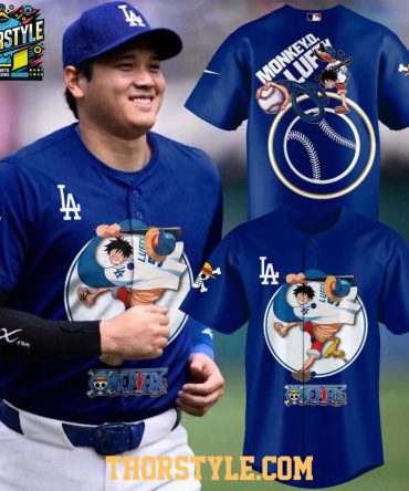 Los Angeles Dodgers X One Piece Night 2026 Sho-Time Baseball Jesrey
