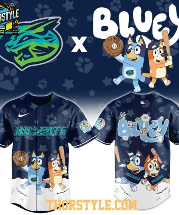 Lynchburg Hillcats Hill City Howlers Bluey Night Game 2026 Milb Baseball Jersey