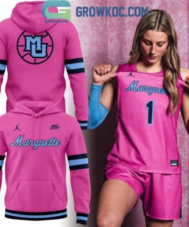 Marquette Basketball Pink For A Purpose Hoodie T-Shirt