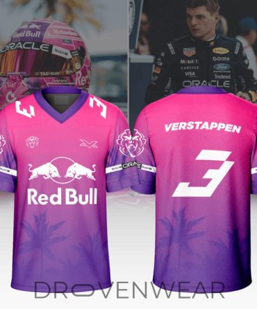 Max Verstappen Miami Gp 2026 Limited Football Jersey Edition