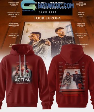 Mejor Tarde Que Nunca Us & Uk Tour Hoodie T-Shirt