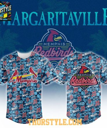 Memphis Redbirds Margaritaville 2026 Night Hawaii Vibe Baseball Jersey