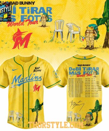 Miami Marlins Bad Bunny 2026 Mlb X Caribe World Tour Baseball Jersey