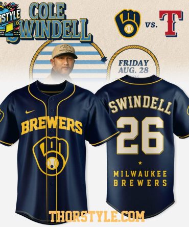 Milwaukee Brewers X Cole Swindell 2026 Night Personalized Baseball Jersey