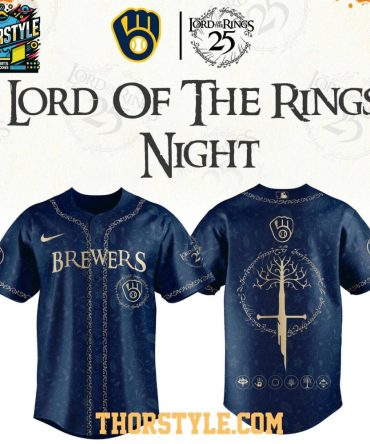 Milwaukee Brewers X The Lord Of The Rings Mlb Game 2026 Baseball Jersey