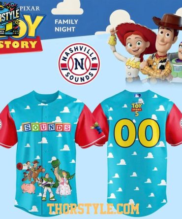 Nashville Sounds X Toy Story Night Milb 2026 Personalized Baseball Jersey
