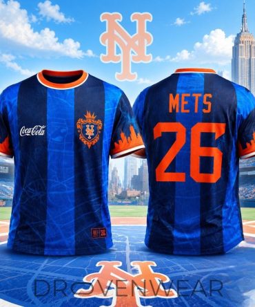 New York Mets Coca-Cola Inspired Soccer Jersey