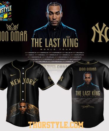 New York Yankees Don Omar The Last King World Tour 2026 Baseball Jersey
