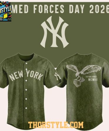 New York Yankees X Armed Forces Day 2026 Baseball Jersey
