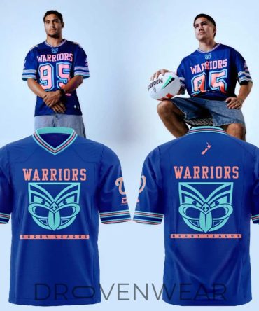 New Zealand Warriors Magic Round Limited Edition Rugby Jersey