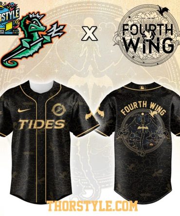 Norfolk Tides Fourth Wing Night 2026 Milb Game Jersey