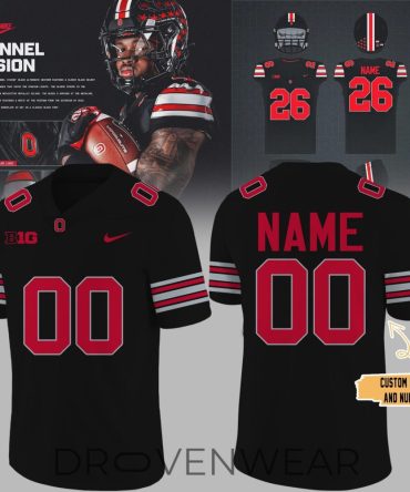 Ohio State Football Back In Black 2026 Limited Edition Jersey