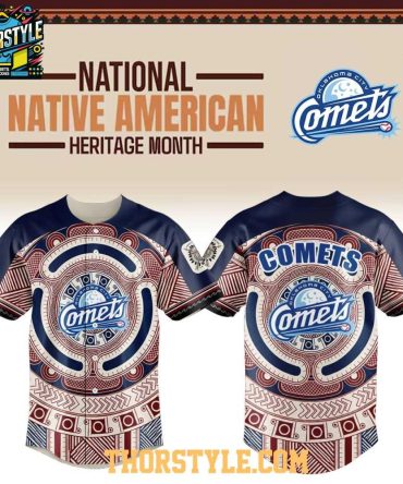 Oklahoma City Comets Native American Heritage Night 2026 Custom Milb Jersey