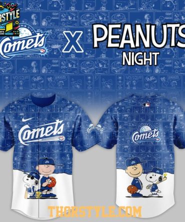 Oklahoma City Comets X Peanuts Night Milb 2026 Baseball Jersey