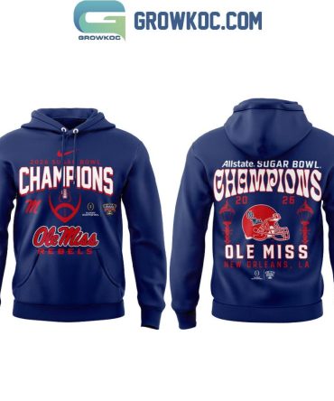 Ole Miss Rebels 2026 Sugar Bowl Champions Hoodie T-Shirt