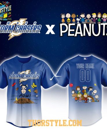 Omaha Storm Chasers Peanuts Night Milb 2026 Personalized Baseball Jersey