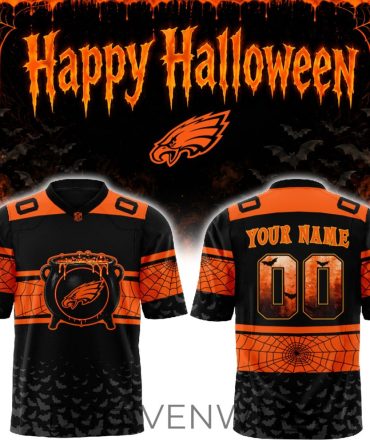 Philadelphia Football X Halloween Day 2026 Jersey Custom