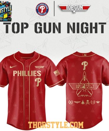 Philadelphia Phillies X Top Gun 2026 Comeback Night Baseball Jersey