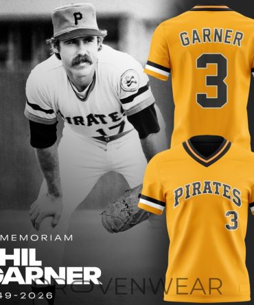Pittsburgh Pirates In Loving Memory Of Phil Garner 1949 2026- Limited Tribute Football Jersey