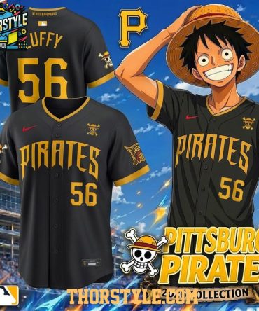 Pittsburgh Pirates X One Piece 2026 Pirates Night Baseball Jersey