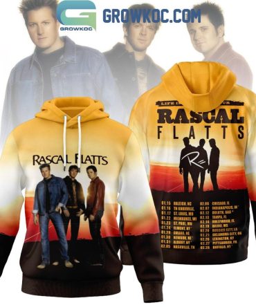 Rascal Flatts Life Is A Highway Tour Hoodie T-Shirt