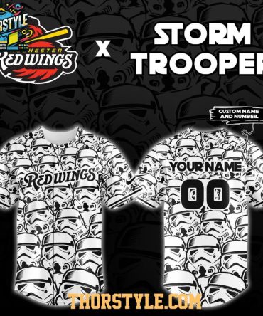 Rochester Red Wings Stormtrooper Star Wars Night 2026 Minor Baseball Jersey