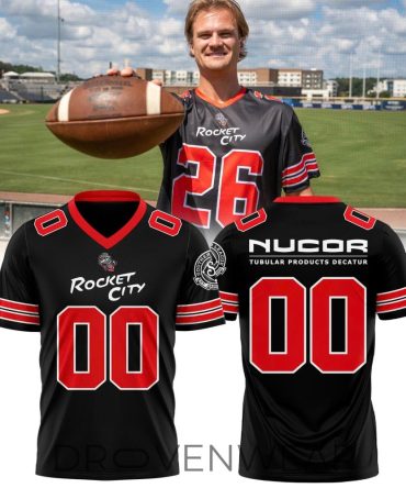 Rocket City Trash Panda X Nucor Tubular-Decatur 2026 Football Jersey