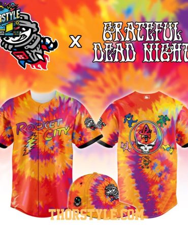 Rocket City Trash Pandas Grateful Dead 2026 Night Milb Game Baseball Jersey