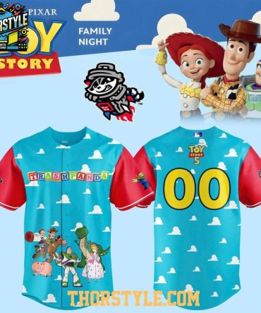 Rocket City Trash Pandas X Toy Story Night Milb 2026 Personalized Baseball Jersey