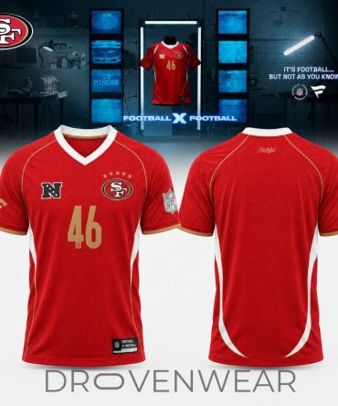 San Francisco 49Ers Football X Football Collared Fan Top Jersey