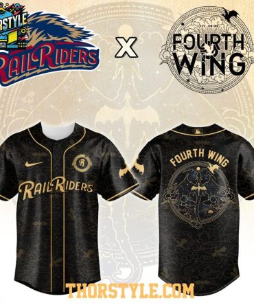 Scranton Wilkes-Barre Railriders Fourth Wing Night 2026 Milb Game Jersey