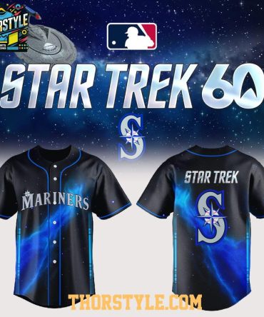 Seattle Mariners Star Trek 60Th Anniversary Night 2026 Personalized Jersey