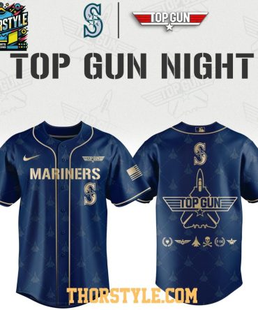 Seattle Mariners X Top Gun 2026 Comeback Night Baseball Jersey