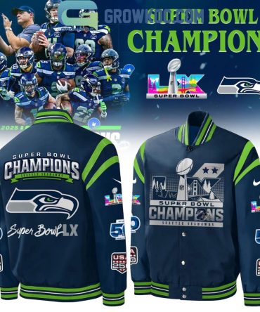Seattle Seahawks Celebrating Super Bowl Lx Champions 2026 Jacket