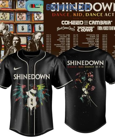 Shinedown Dance, Kid, Dance Act Ii World Tour Jersey