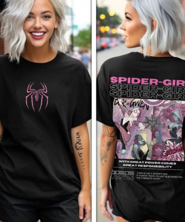 Spider-Man Spider Gwen 3D Apparel, Shirt Hoodie