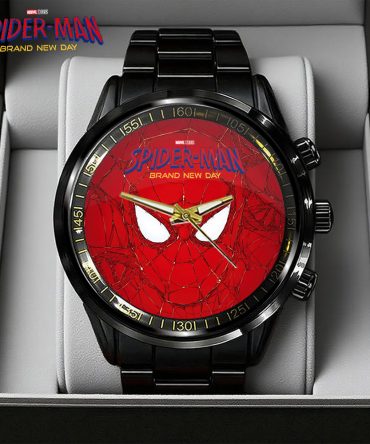 Spider-Man: Brand New Day Black Stainless Steel Watch