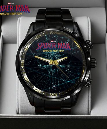 Spider-Man: Brand New Day Black Stainless Steel Watch