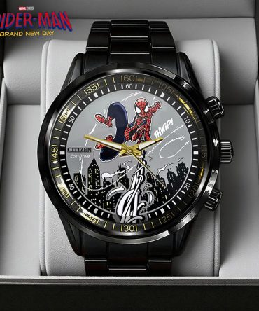 Spider-Man: Brand New Day Black Stainless Steel Watch