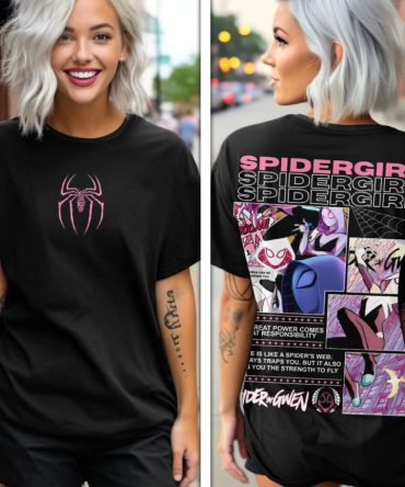 Spider-Man Spider Gwen 3D Apparel, Shirt Hoodie