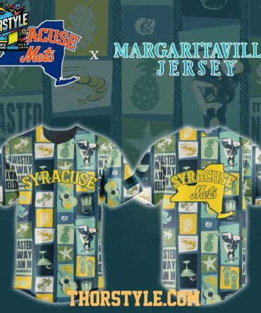 Syracuse Mets X Margaritaville Night 2026 Pesonalized Baseball Jersey