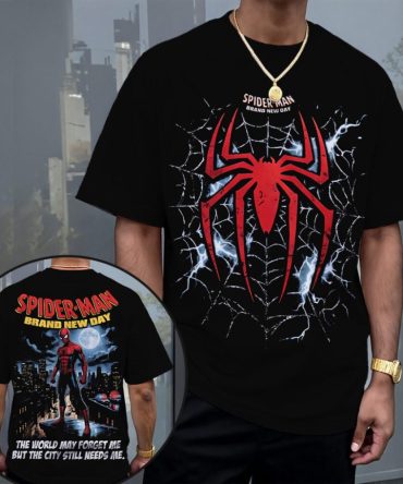 Spider-Man: Brand New Day 2026 3D Apparel, Shirt Hoodie