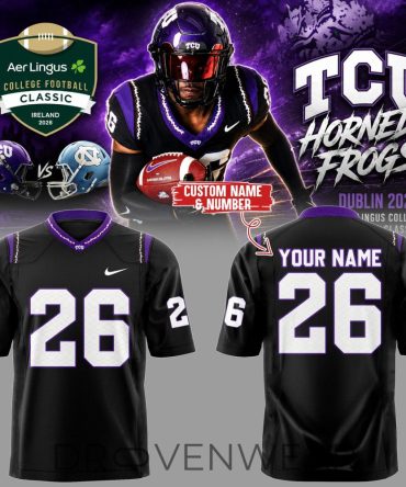 Tcu Horned Frogs Aer Lingus College Football Classic Game Jersey