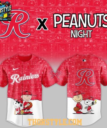Tacoma Rainiers X Peanuts Night Milb 2026 Baseball Jersey