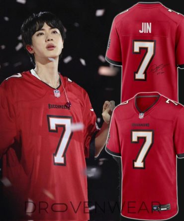 Tampa Bay Buccaneers Special Bts “Jin” Limited Edition Jersey