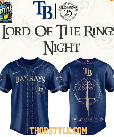Tampa Bay Rays X The Lord Of The Rings 2026 Baseball Game Jersey