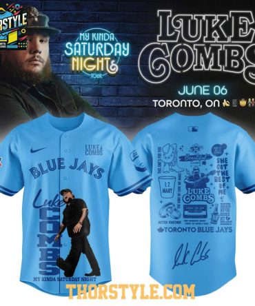 Toronto Blue Jays Luke Combs X Saturday Night Tour 2026 Baseball Jersey